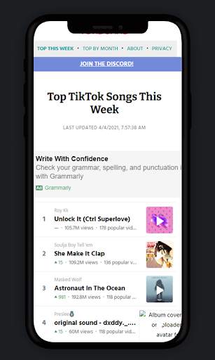 TokBoard - Top TikTok Songs For FYP screenshot 5