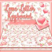 Floral Love Letter Keyboard 10001004