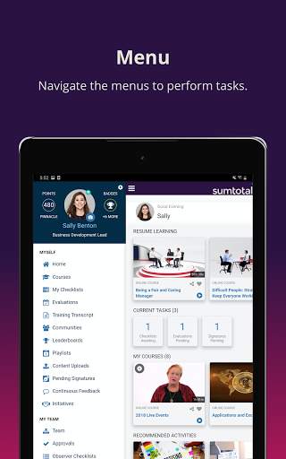 SumTotal Mobile screenshot 15