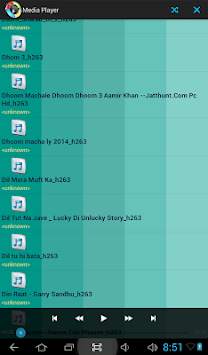 Media Player 1 تصوير الشاشة