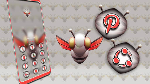 Robot Bee Launcher Theme screenshot 3