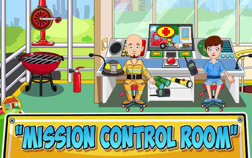 My Town : Fire station Rescue screenshot 4