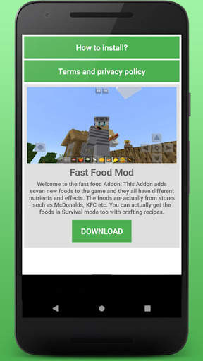 Fast Food Mod For Minecraft screenshot 5