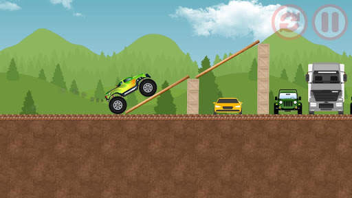 Monster Car: Bumpy Road स्क्रीनशॉट 3