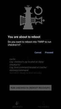 checkra1n TWRP screenshot 2
