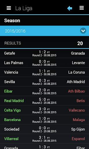 Football center - live scores screenshot 5