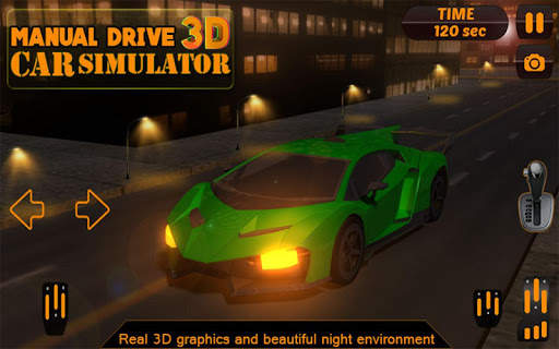 Mannual Drive Car Simulator 3D screenshot 13