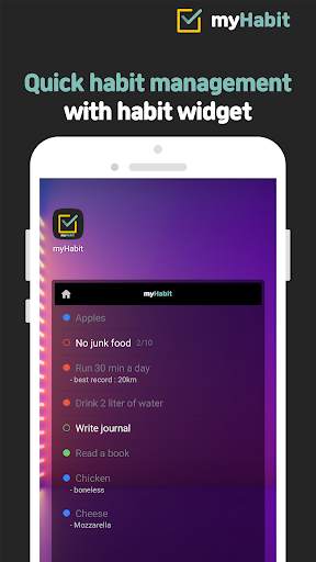 My Habit - habit tracker for goals screenshot 3