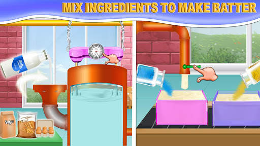 Pabrik cupcake pelangi: toko pembuat makanan roti screenshot 2