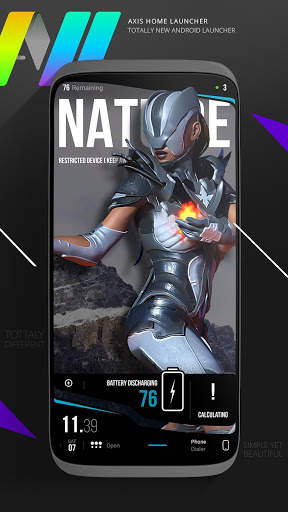 Axis Home Launcher Pro screenshot 2