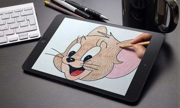 How To Draw Tom and Jerry 1 تصوير الشاشة