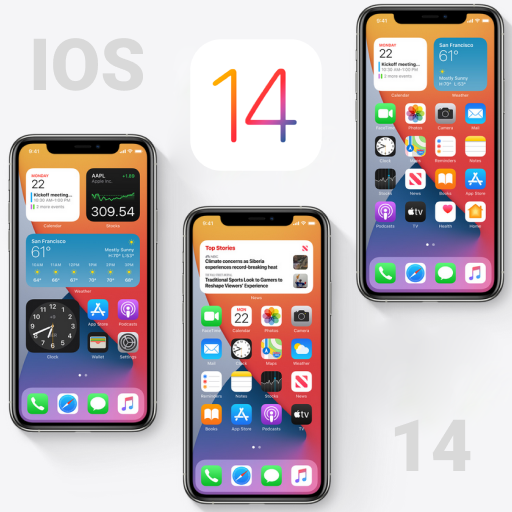 Launcher iphone 12 for android ios 14 | 2021 icon