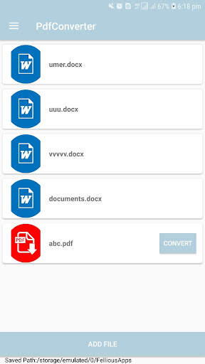 Pdf Convertor-Word to Pdf screenshot 3