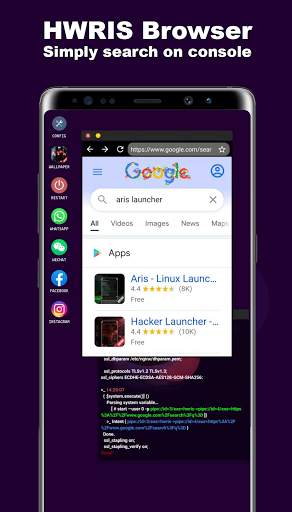 HWRIS - Ubuntu Style Launcher screenshot 3