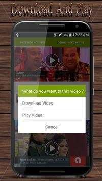 Video Downloader For Facebook screenshot 2