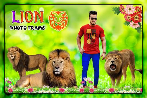 Lion Photo Frame screenshot 3