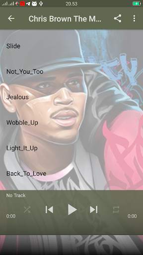 CHRIS BROWN popular song screenshot 5