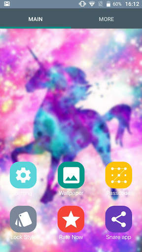 Unicorn Galaxy Wallpaper Girls Screenlock screenshot 4