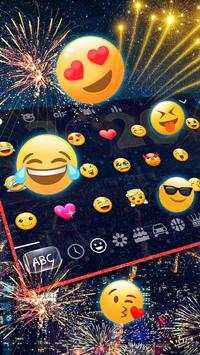 New Year 2020 Happy Keyboard screenshot 3