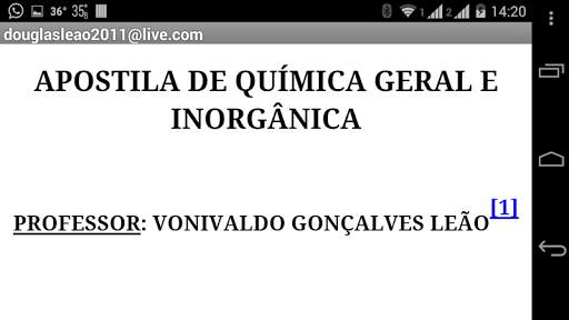 Química Geral e Inorgânica скриншот 2