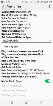 4 G LTE screenshot 2