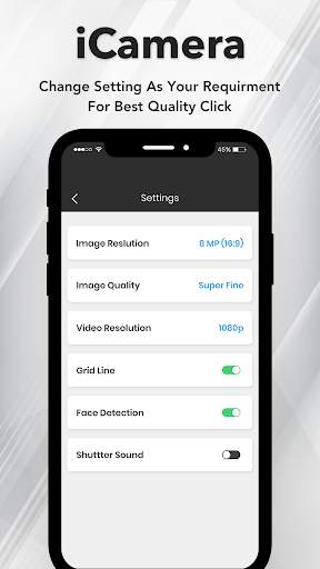 iCamera : Camera for OS 13 screenshot 5
