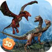 Dragons Fighting: Medieval War