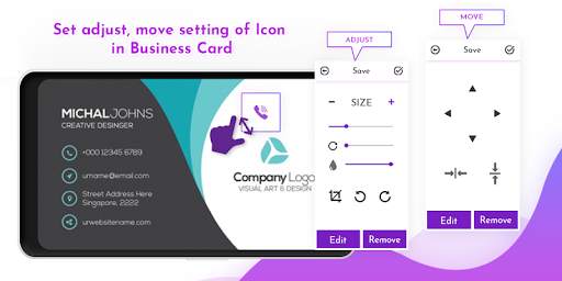 Digital Business Card Maker screenshot 6