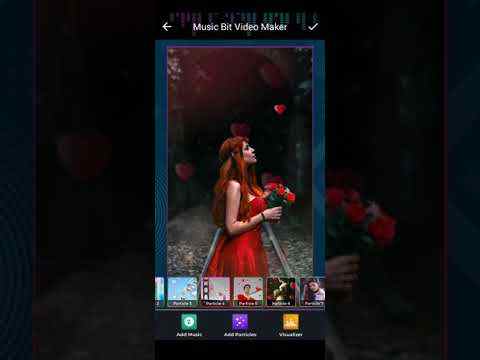 Music Bit : Particle.ly Video Status Maker स्क्रीनशॉट 1