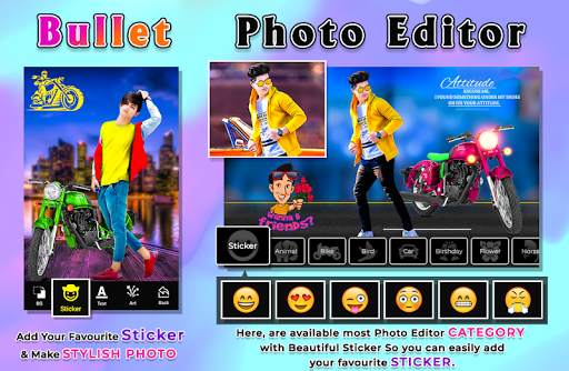 Bullet Bike Photo Editor screenshot 3