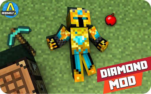 Addon Diamond Mod  Skin Tools Minecraft screenshot 3