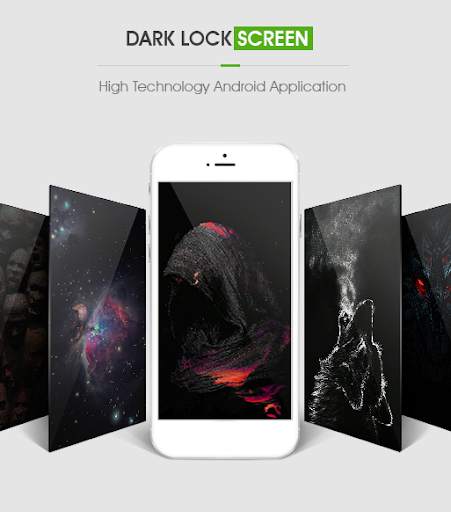 Dark Lock Screen screenshot 2