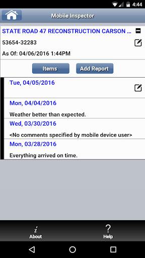 Info Tech Mobile Inspector screenshot 1