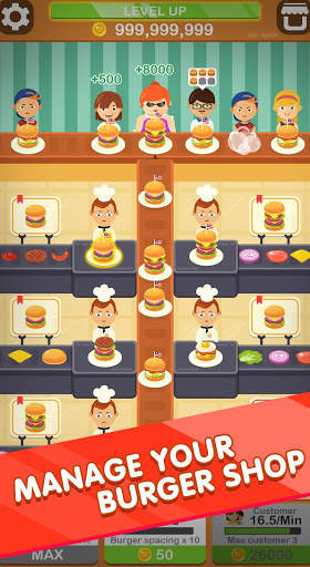Burger Chef Idle Profit Game screenshot 1