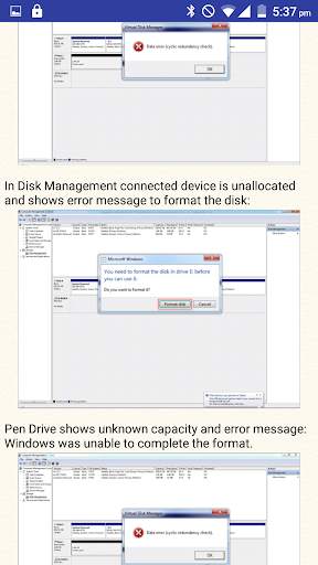 USB Drive Data Recovery Help screenshot 6