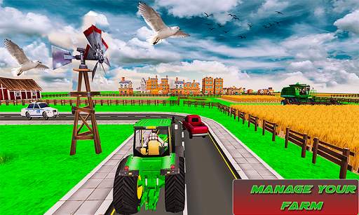 Mega Tractor Simulator - Farmer Life 2019 screenshot 1