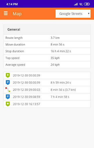 My GPS Tracking Service screenshot 5