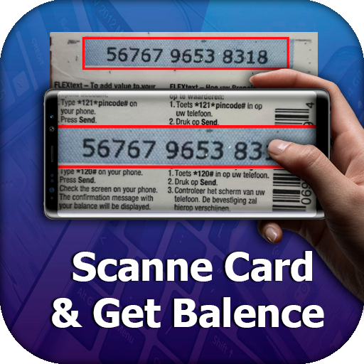 Recharge Mobile Card Scanner icon