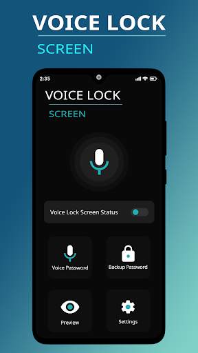 Voice Lock Screen 2020 1 تصوير الشاشة