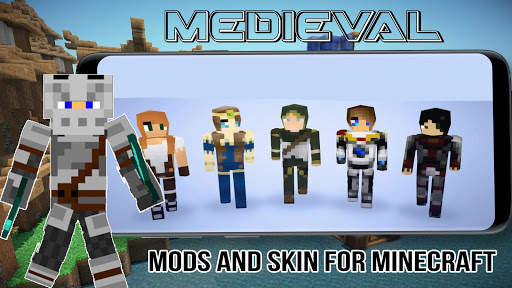 Medieval Mods - Knight King And Elf Mods For MCPE screenshot 2