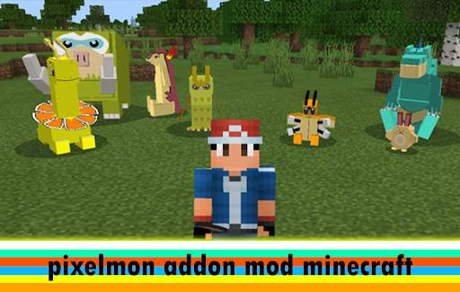 Mod Pixelmon for Minecraft PE screenshot 1