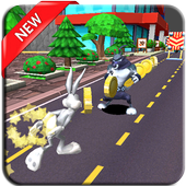 Looney City Run 3D icon