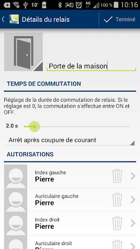 ekey home App screenshot 6