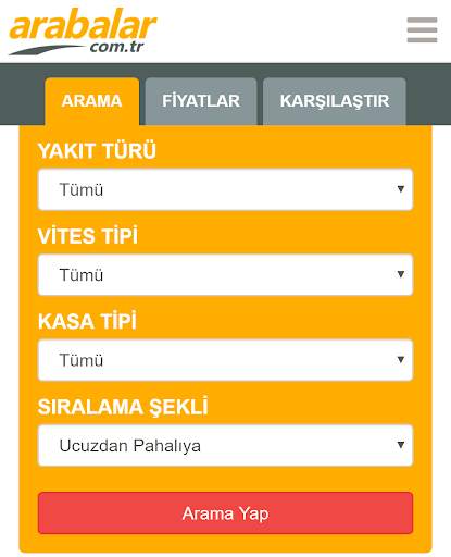 Arabalar.com.tr - Sıfır Araba  1 تصوير الشاشة