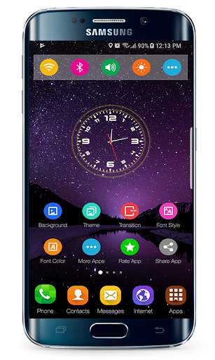 Launcher Samsung Galaxy A51 Theme screenshot 1