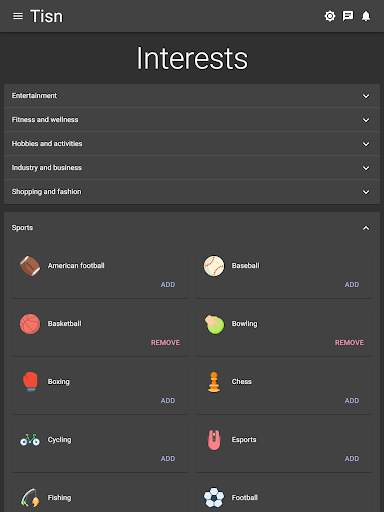 Tisn - The introverts' social network screenshot 11