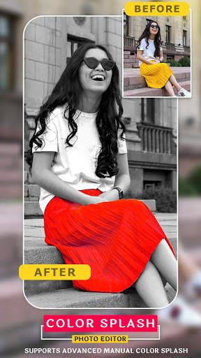 Color Splash : Black and White Photo Editor 4 تصوير الشاشة