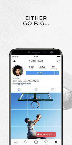 Mural : Giant Square Grid Maker for Instagram screenshot 2