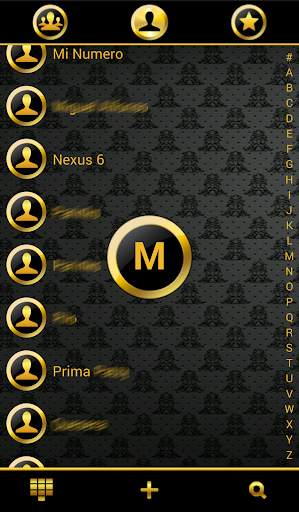 THEME BLACK GOLD 2 FR EXDIALER screenshot 2