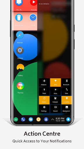 Pixel 5  Style Theme for Computer Launcher screenshot 3